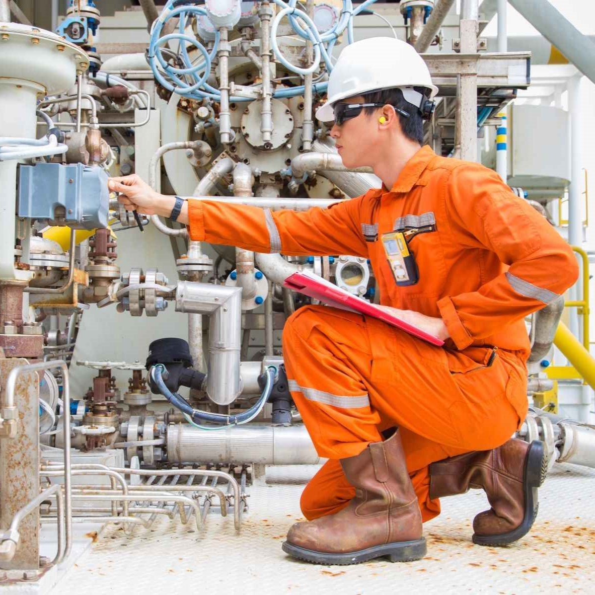 mep engineers reviewing electrical connections